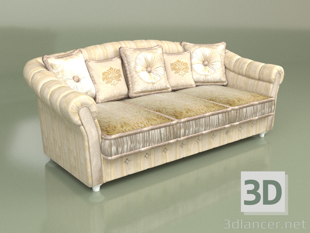 3D modeli Gustavio kanepe - önizleme