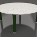 3d model Coffee table D 90 (Bottle green, DEKTON Sirocco) - preview