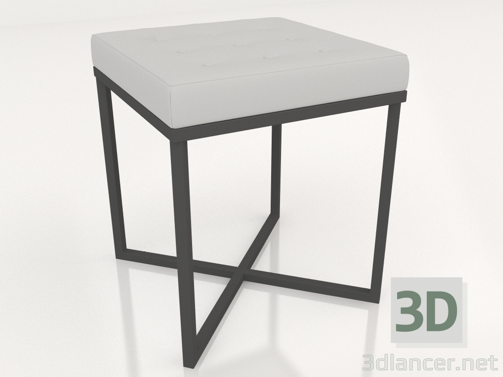 modello 3D Pouf FM05-BK00RB00 - anteprima