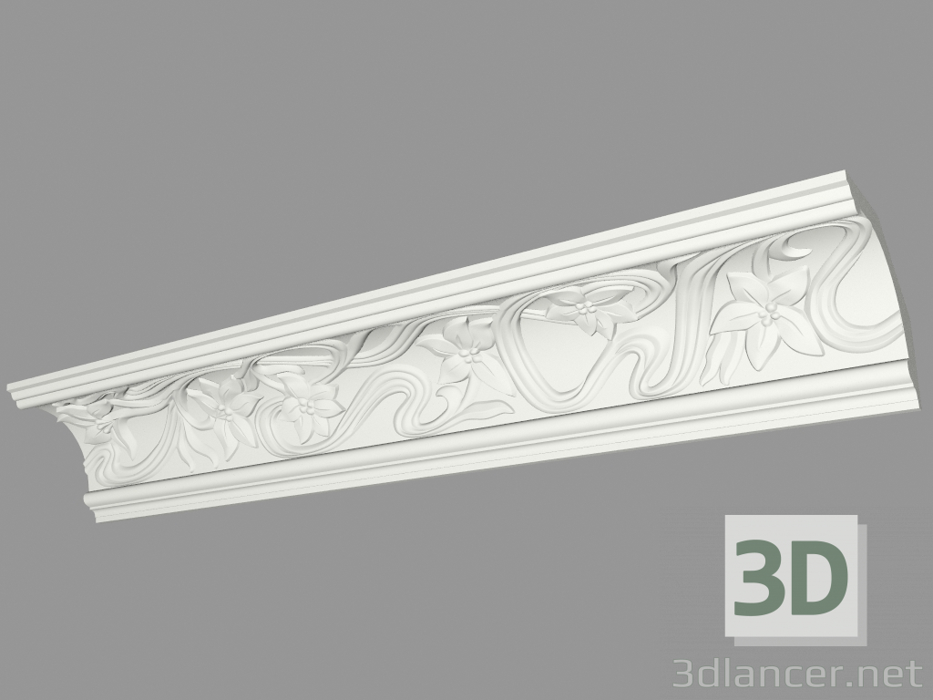 3d model Molded eaves (КФ62) - preview