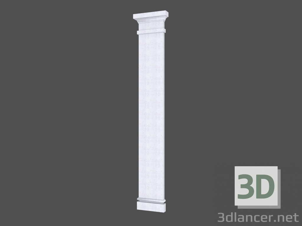 modello 3D Pilaster (P50T) - anteprima