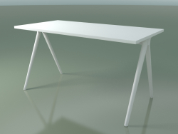 Table rectangulaire 5407 (H 74 - 69x139 cm, stratifié Fenix F01, V12)