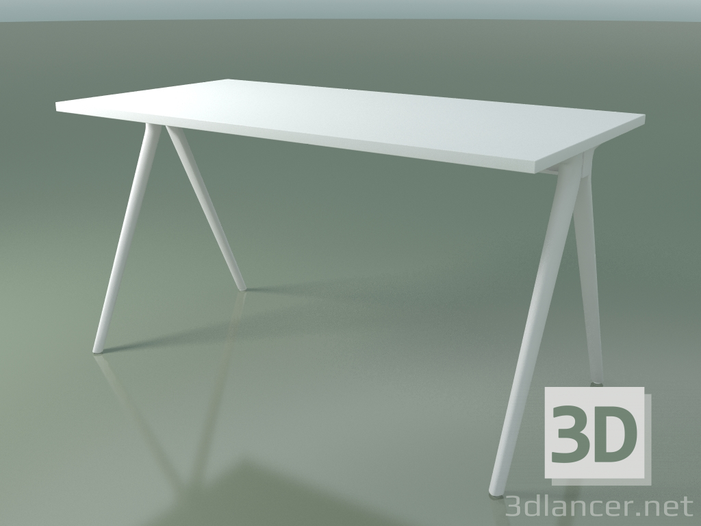 3d модель Стол прямоугольный 5407 (H 74 - 69x139 cm, laminate Fenix F01, V12) – превью