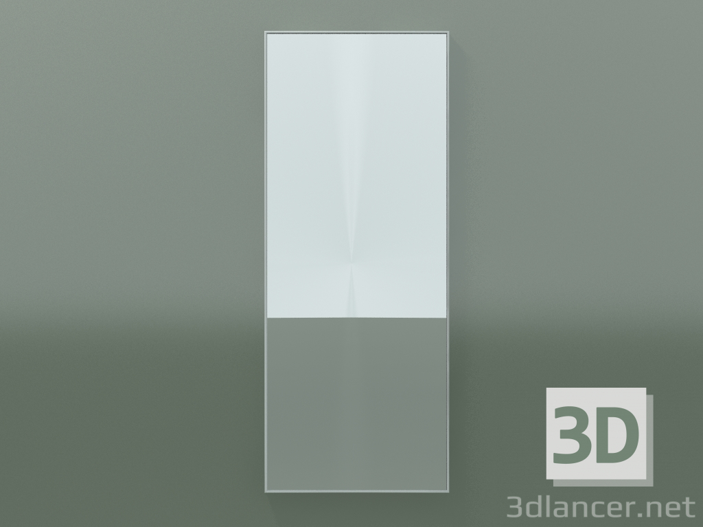 3D Modell Spiegel Rettangolo (8ATBF0001, Gletscherweiß C01, Н 120, L 48 cm) - Vorschau