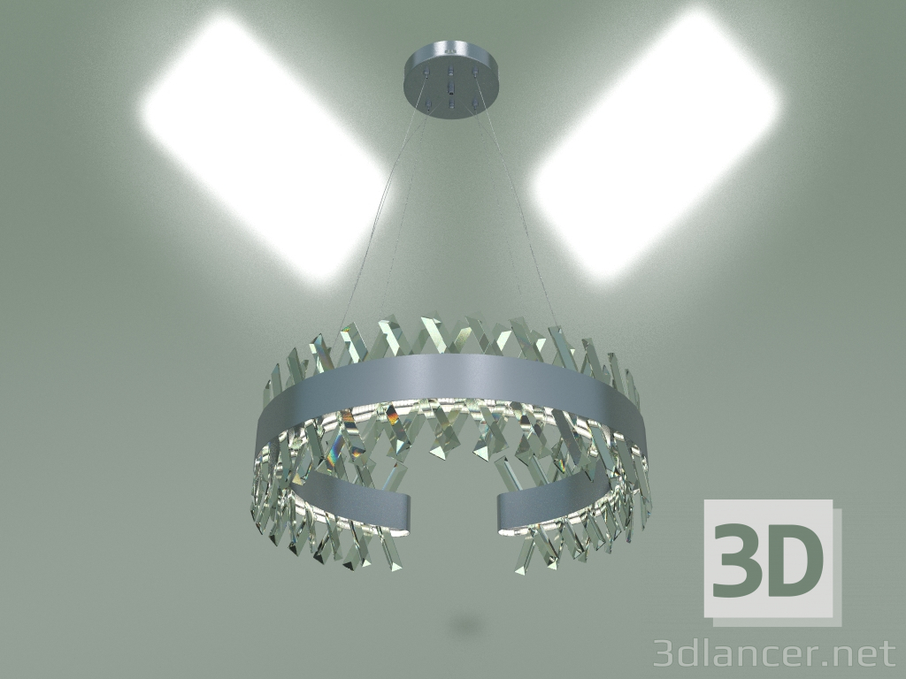 modello 3D Lampadario a LED sospeso Parete 432-1 Strotskis - anteprima