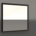 modello 3D Specchio ZL 21 (400x400, legno marrone scuro) - anteprima