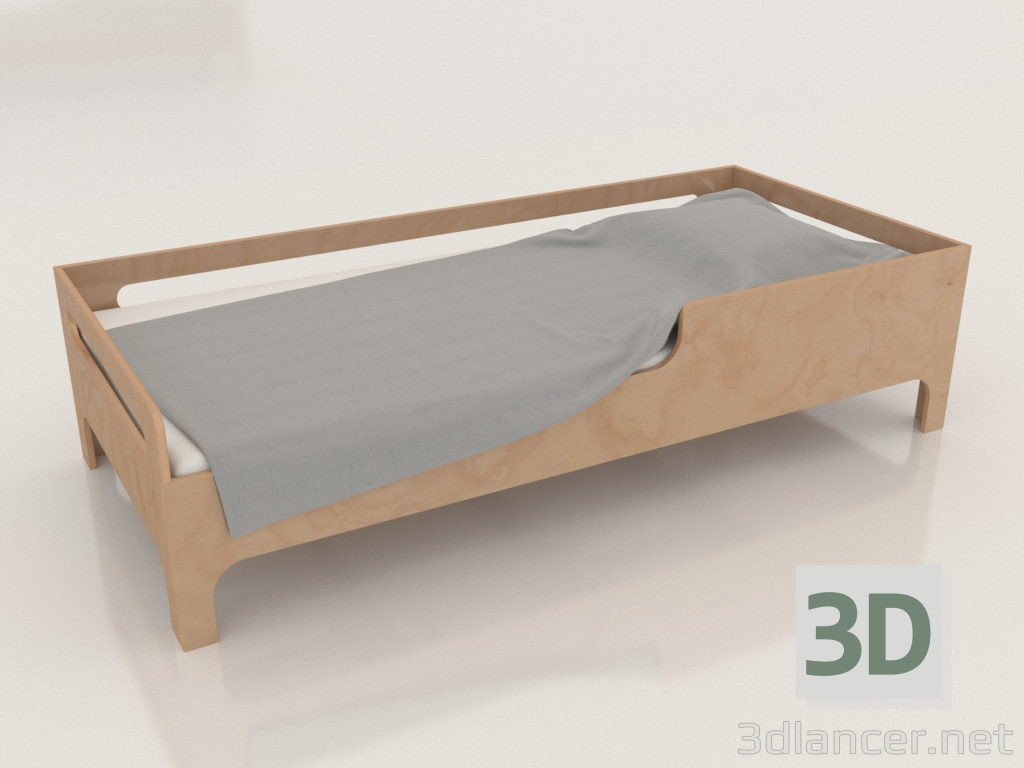 3d модель Ліжко MODE BR (BVDBR2) – превью