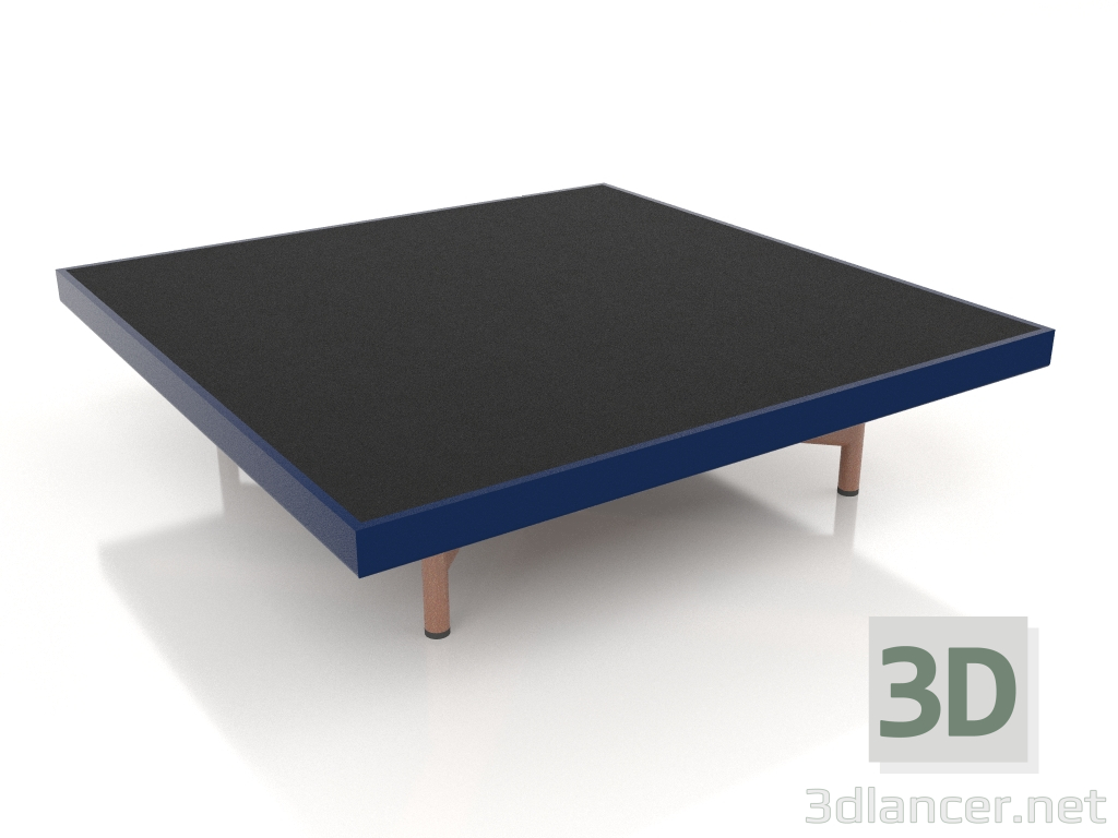 modello 3D Tavolino quadrato (Blu notte, DEKTON Domoos) - anteprima