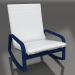 3D modeli Sallanan sandalye (Gece mavisi) - önizleme