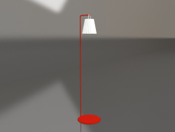 Stehlampe (Rot)