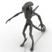 modèle 3D de La Reine alien acheter - rendu