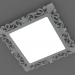 3d model LED panel (DL18153 3000-Antique silver SQ) - preview