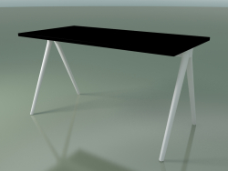 Table rectangulaire 5407 (H 74 - 69x139 cm, stratifié Fenix F02, V12)