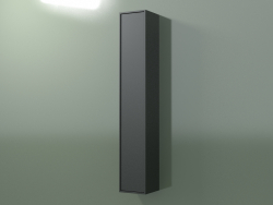 Настенный шкаф с 1 дверцей (8BUAECD01, 8BUAECS01, Deep Nocturne C38, L 24, P 24, H 144 cm)