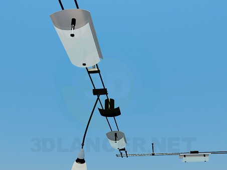 modelo 3D Lámpara colgante de la esquina - escuchar modelo 3D Lámpara colgante de la esquina - escuchar