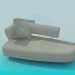 Modelo 3d Cama de cavalete - preview