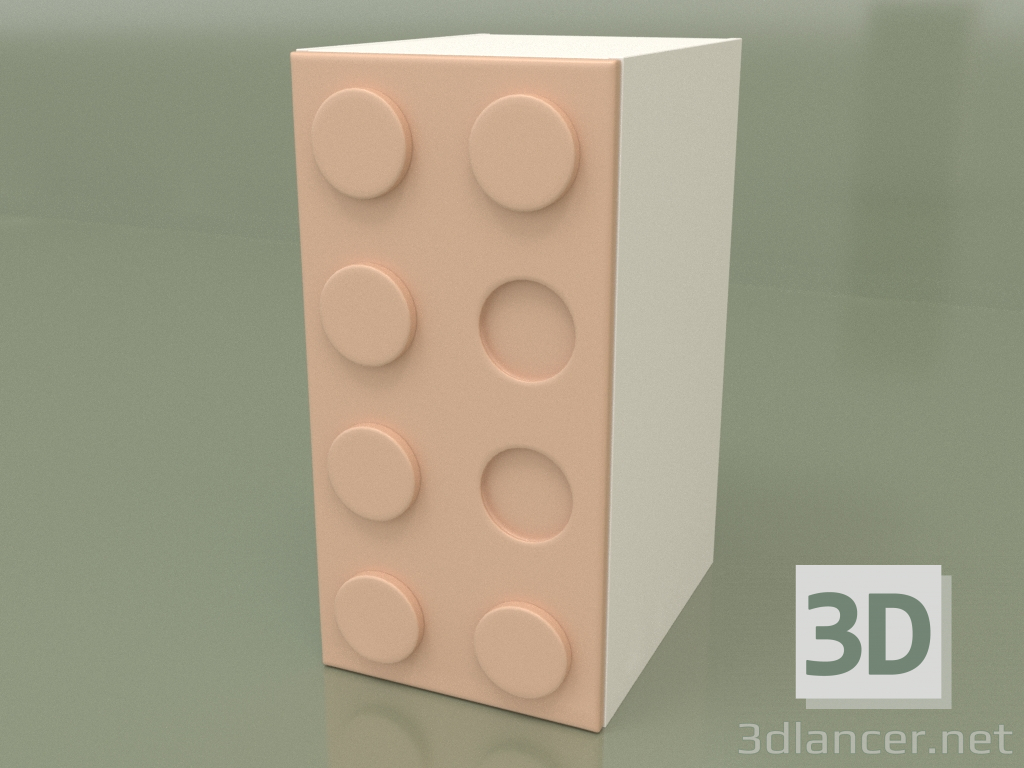 3d model Single wing cabinet (Ginger) - preview