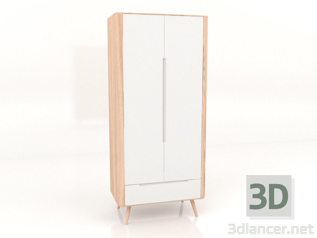 3d модель Шкаф гардеробный Ena – превью