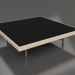 3d модель Квадратный журнальный столик (Sand, DEKTON Domoos) – превью