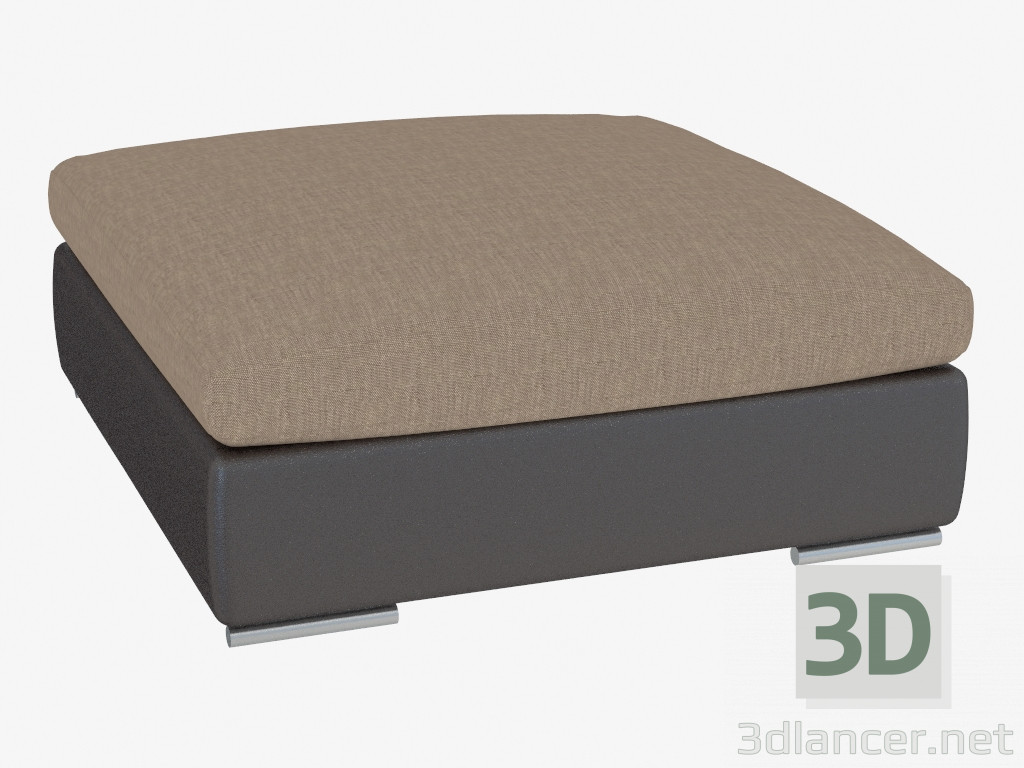 3d model Ruff with combined upholstery - preview