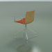 3D Modell Stuhl 0331 (drehbar, mit Armlehnen, mit Frontverkleidung, natürliche Eiche) - Vorschau