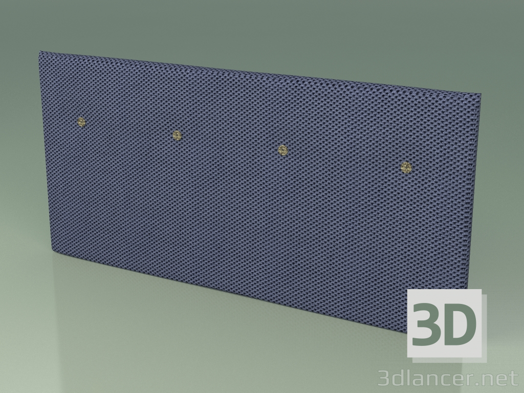 3D Modell Sofamodul 005 (Rückenlehne, 3D Net Navy) - Vorschau