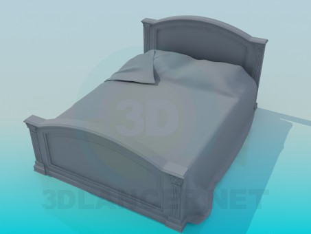3d model Bed - preview 3d model Bed - preview