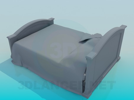 3d model Bed - preview 3d model Bed - preview