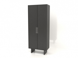Шкаф W 02 (800x400x2000, wood black)