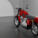 motocicleta de la URSS 3D modelo Compro - render