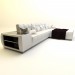 Sala de estar sofá 2 3D modelo Compro - render