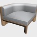 3D Modell Sofa (Komponente) Eckmodul 8851 8855 - Vorschau