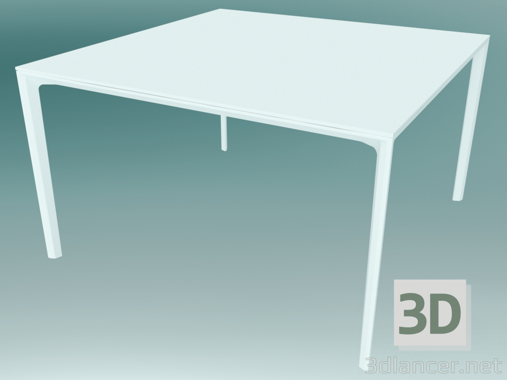 modello 3D Tavolo da ufficio ADD T (quadrato 130X130X74) - anteprima