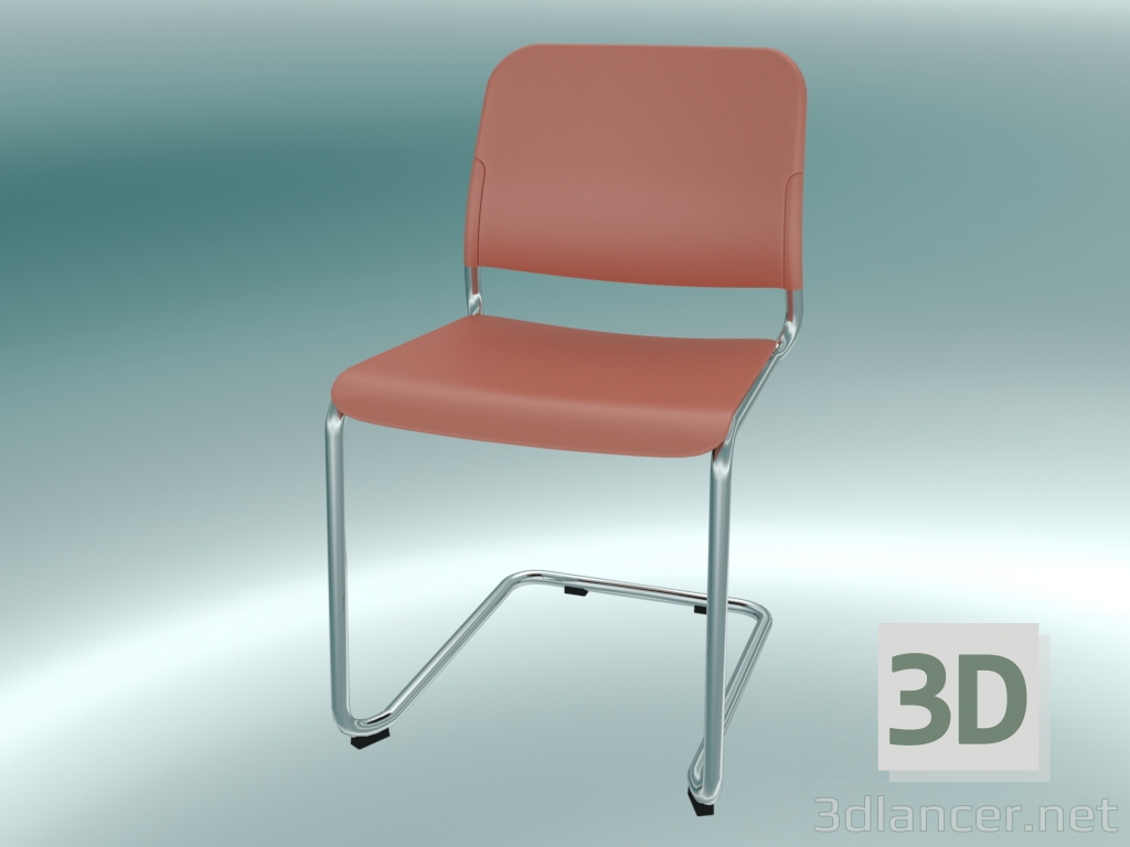 Modelo 3d Cadeira de conferência (522V) - preview
