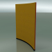 3d model Curved panel 6406 (132.5 cm, 45 °, D 150 cm, two-tone) - preview