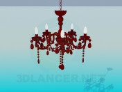 Ceramic chandelier