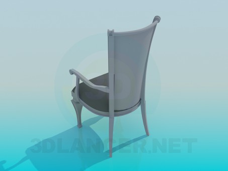 3d модель Cтул – превью 3d модель Cтул – превью