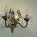 3d model Sconce 3281-2 (antique bronze-clear crystal Strotskis) - preview