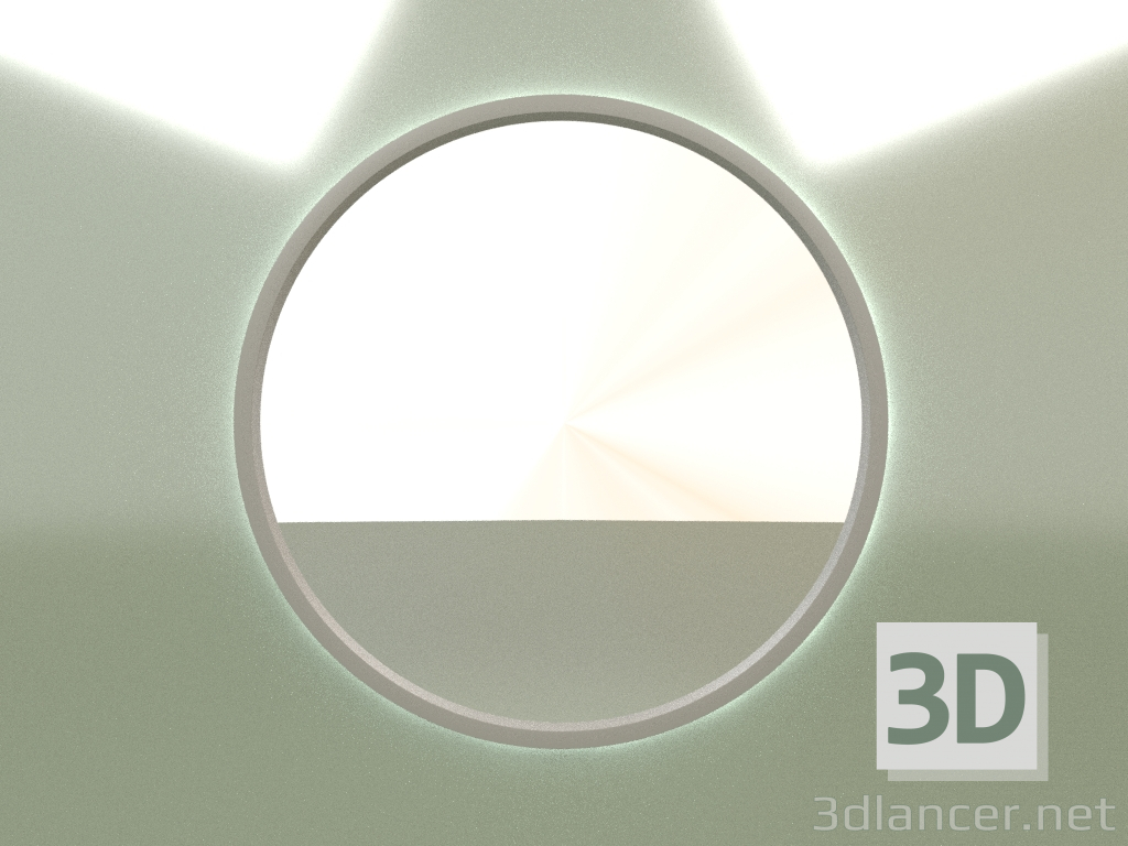 modello 3D Specchio CN 400 (grigio) - anteprima