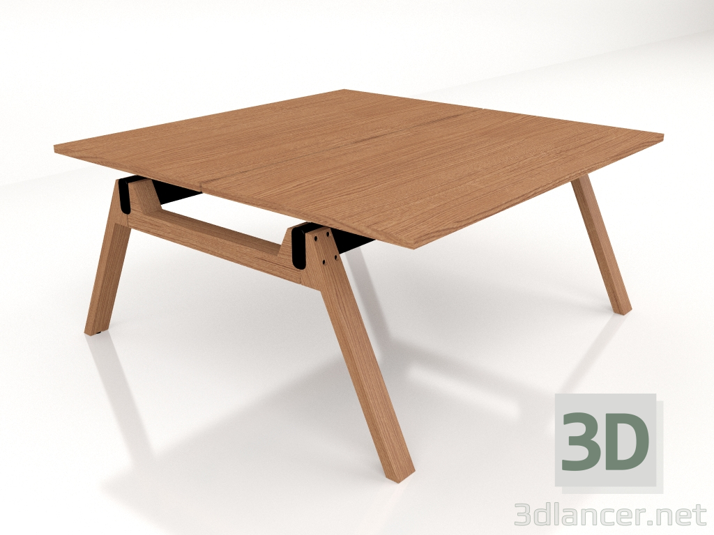 modello 3D Tavolo da lavoro Viga Bench V216 (1600x1610) - anteprima