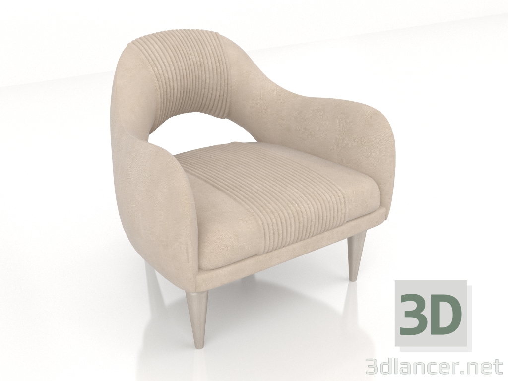 3D Modell Sessel (C347E) - Vorschau