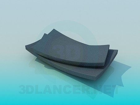 3d модель Декоративные тарелки – превью 3d модель Декоративные тарелки – превью