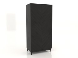 Guarda-roupa LEMAR 2 portas 1050x600x2200 mm (carvalho preto)