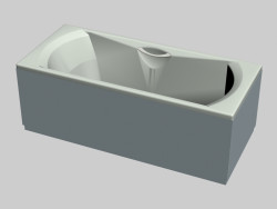 Прямоугольная ванна с панелями Sonata 170
