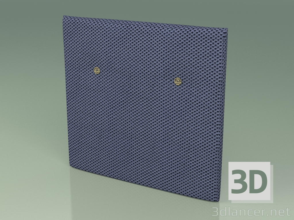 3D Modell Sofamodul 006 (Rücken- oder Armlehne, 3D Net Navy) - Vorschau