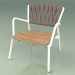 3D modeli Sandalye 227 (Metal Süt, Dolgulu Kemer Gri-Kum) - önizleme