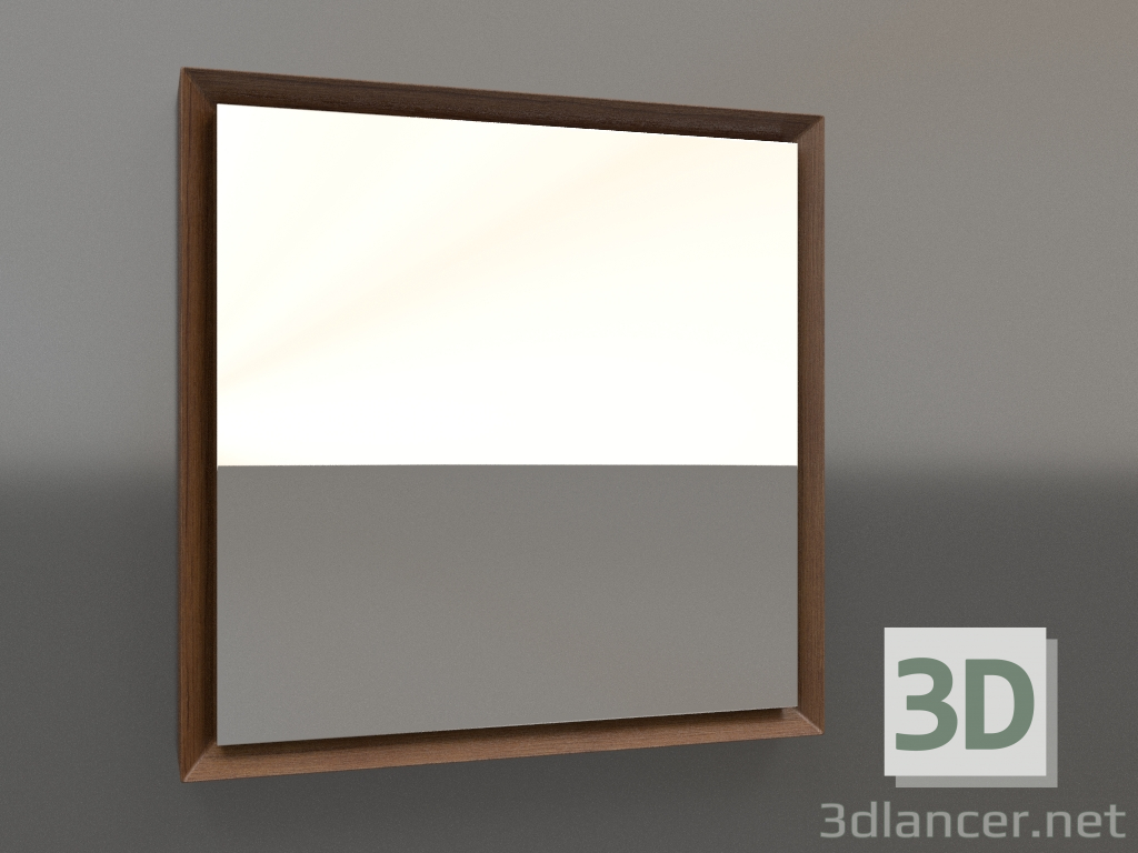 3D modeli Ayna ZL 21 (400x400, ahşap kahverengi ışık) - önizleme