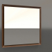 3d модель Зеркало ZL 21 (400x400, wood brown light) – превью