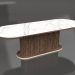 modèle 3D Table à manger Table pleine ovale 250 marbre - preview