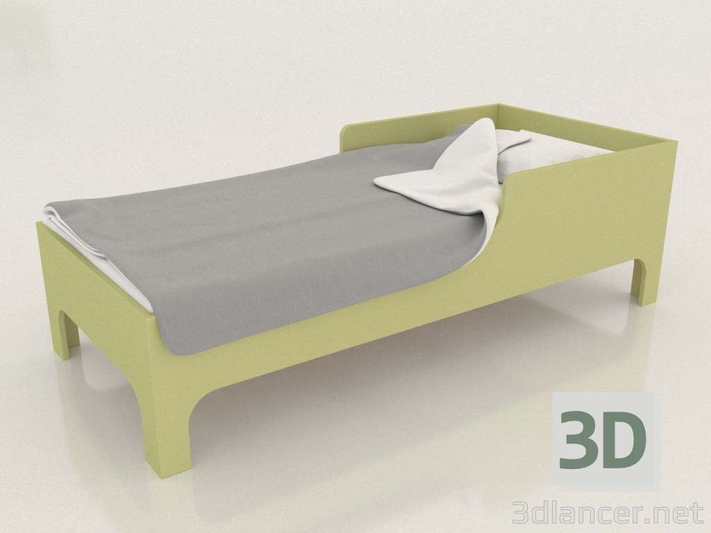 3d модель Ліжко MODE A (BDDAA0) – превью